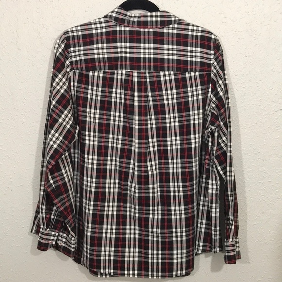 Charter Club LS Holiday Plaid Relaxed Button Shirt - Picture 7 of 8
